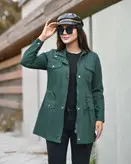 کت کاپشنی کتان درجه یک