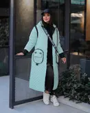 کاپشن دور رو چهارحالته کیفدار (هم پافر هم کاپشن هم دورو)