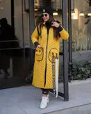 کاپشن دور رو چهارحالته کیفدار (هم پافر هم کاپشن هم دورو)