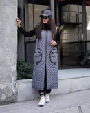 کاپشن دور رو چهارحالته کیفدار (هم پافر هم کاپشن هم دورو)