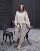 بیلرسوت کمر چرمی به همراه کراپ کت چرمی(به صورت جدا هم قابل خرید هست)