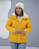 کاپشن یقه خزدار ساوین