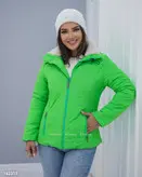 کاپشن یقه خزدار ساوین