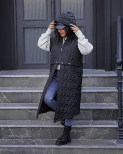 کاپشن چهار حالته پافر شو کراپ شو