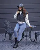 کاپشن چهار حالته پافر شو کراپ شو