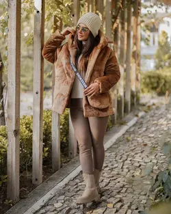 کت تدی شیک همراه با کیف