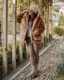 کت تدی شیک همراه با کیف