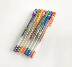 خودکار اکلیلی 7 رنگ glitter pen
