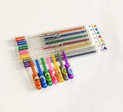 خودکار اکلیلی 7 رنگ glitter pen