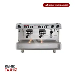 اسپرسوساز صنعتی دوگروپ تمام اتوماتیک مشکی فائما مدل FAEMA E98 UP