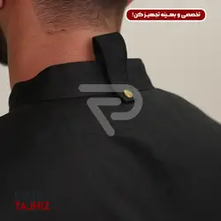 روپوش (کت سر آشپز) مشکی مدیوم CHEF'S COAT M