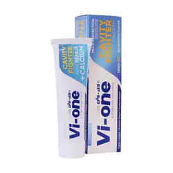 خمیر دندان ضد پوسیدگی وی وان مدل Cavity Fighter حجم 130 میلی لیتر - بازرگانی رحیمی
