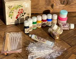 پک نوآموز رنگهای سرامیک(ویترای مات) مهرکهن (602) - گروه هنری مهرکهن