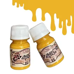 رنگ ویترای سرامیک(مات) مهرکهن - زرد 35 میل (معمولی - 85) - گروه هنری مهرکهن