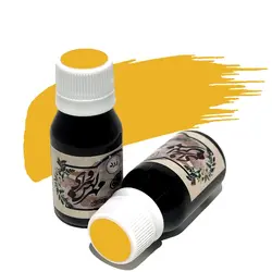 رنگ ویترای سرامیک(مات) مهرکهن - زرد 70 میل (معمولی - 35) - گروه هنری مهرکهن