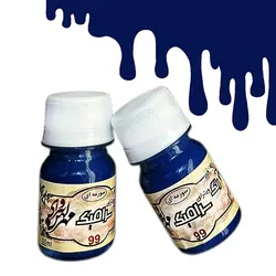 رنگ ویترای سرامیک(مات) مهرکهن - سرمه ای 35 میل (معمولی - 99) - گروه هنری مهرکهن