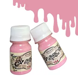 رنگ ویترای سرامیک(مات) مهرکهن - صورتی روشن 35 میل (معمولی - 104) - گروه هنری مهرکهن