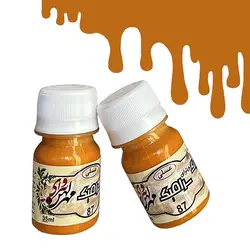 رنگ ویترای سرامیک(مات) مهرکهن - عسلی 35 میل (معمولی - 87) - گروه هنری مهرکهن