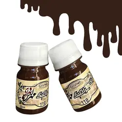 رنگ ویترای سرامیک(مات) مهرکهن - قهوه ای تیره 35 میل (معمولی - 110) - گروه هنری مهرکهن