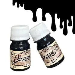 رنگ ویترای سرامیک(مات) مهرکهن - مشکی 35 میل (معمولی - 81) - گروه هنری مهرکهن