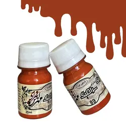 رنگ ویترای سرامیک(مات) مهرکهن - نارنجی تیره 35 میل (معمولی - 89) - گروه هنری مهرکهن