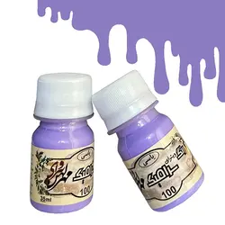 رنگ ویترای سرامیک(مات) مهرکهن - یاسی 35 میل (معمولی - 100) - گروه هنری مهرکهن