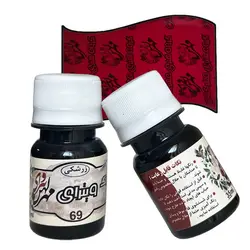 رنگ ویترای شفاف مهرکهن - زرشکی 35 میل (معمولی - 69) - گروه هنری مهرکهن