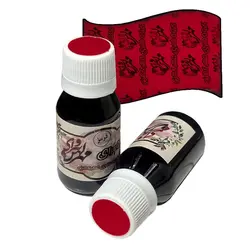 رنگ ویترای شفاف مهرکهن - قـرمـز 70 میل (معمولی - 17) - گروه هنری مهرکهن