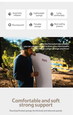 زیرانداز نیچرهایک اتوماتیک 1 نفره | NH20DZ002