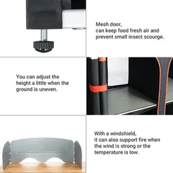 میز آشپزی تاشو کینگ کمپ مدل KC3942