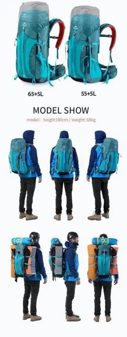 کوله پشتی کوهنوردی نیچرهایک 70 لیتری مدل NH16Y065-Q