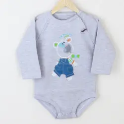 بادی آستین بلند طرح پاندا