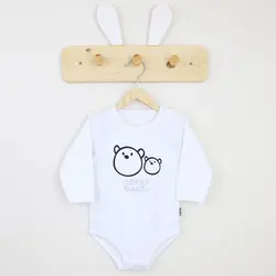 بادی آستین بلند طرح خرس