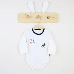 بادی آستین بلند طرح هواپیما