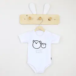 بادی آستین کوتاه طرح خرس