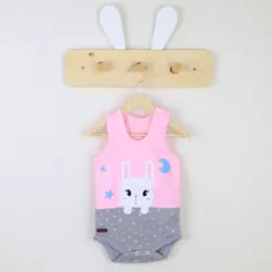 بادی رکابی طرح خرگوش تیکه دوزی