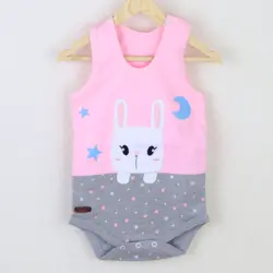 بادی رکابی طرح خرگوش تیکه دوزی