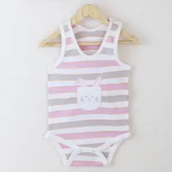 بادی رکابی طرح راه راه خرگوش