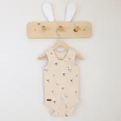 بادی رکابی طرح گل پنبه tik tak