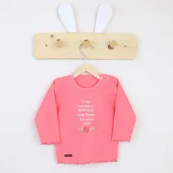 بلوز آستین بلند طرح سوپرایز