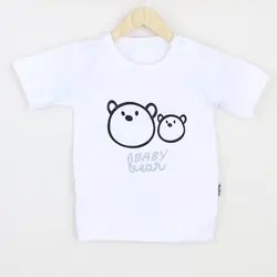 بلوز آستین کوتاه طرح خرس