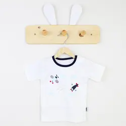 بلوز آستین کوتاه طرح هواپیما