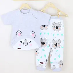 بلوز آستین کوتاه و شلوار طرح کوالا