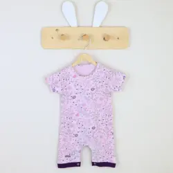 رامپر طرح پرنده و گل