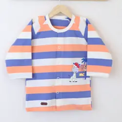 مانتویی طرح راه راه زرافه BARGE SABZ