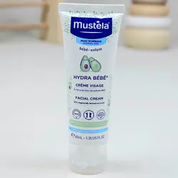 کرم مرطوب کننده کودک موستلا مدل HYDRA BEBE حجم 40 میلی لیتر mustela