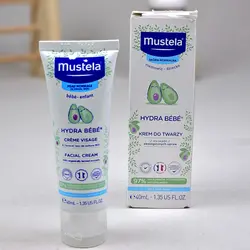 کرم مرطوب کننده کودک موستلا مدل HYDRA BEBE حجم 40 میلی لیتر mustela