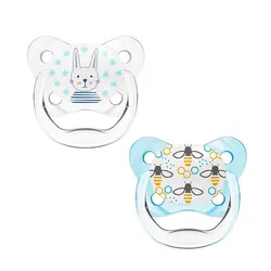 پستانک ارتودنسی تک جعبه باز 0 تا 6 ماه pervent دکتر برانز Dr Browns