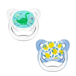 پستانک ارتودنسی تک جعبه باز 6 تا 18 ماه pervent دکتر برانز Dr Browns