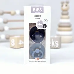 پستانک لاتکس تک جعبه باز 0 تا 6 ماه بیبس BIBS